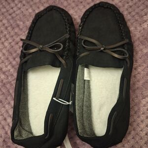 Cat & Jack Black Women's Slippers